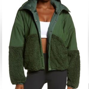 Free People FP Movement Adventure Awaits Fleece Jacket size XS